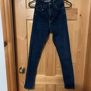 Top shop Jamie skinny jeans